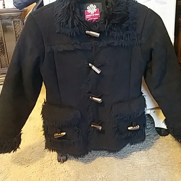 Authentic Gap Brand Black soft suede button down - Picture 2 of 8