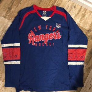 NHL RANGERS LONG SLEEVE TEE