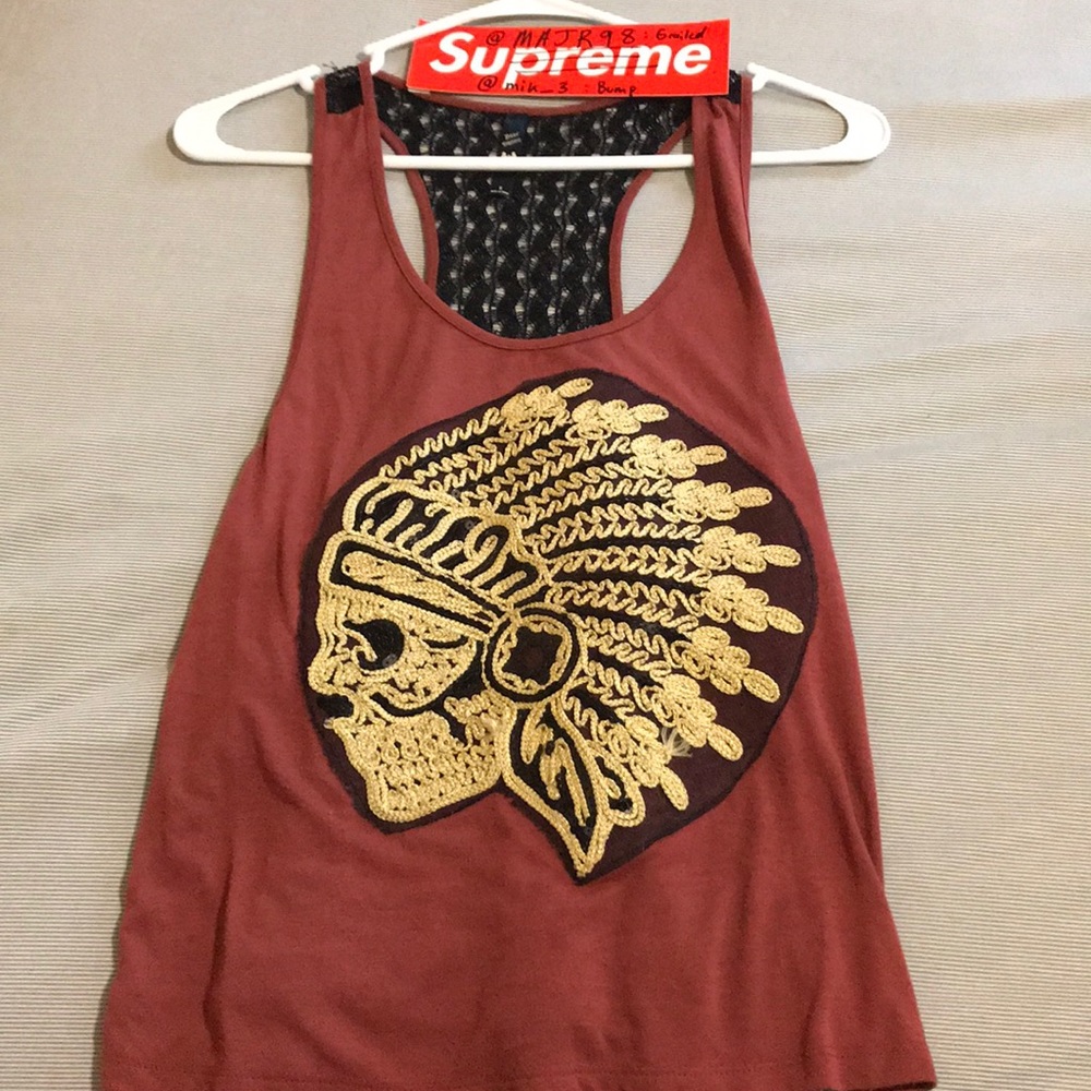 Crossback tank top