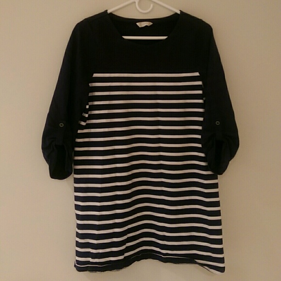 BHS Striped Top. UK 14 (US 12) - Picture 1 of 2