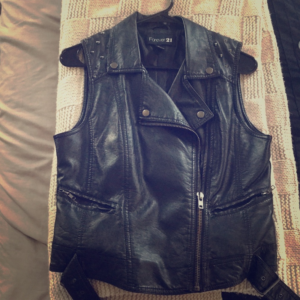 Studded Leather vest