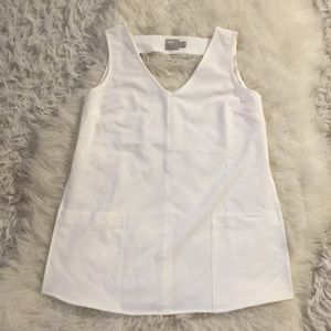 ASOS white top with pockets