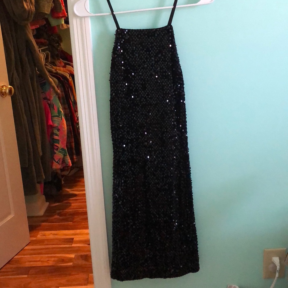 Sequin Express Dress