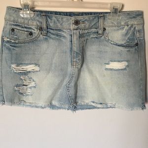 American Eagle jean skirt