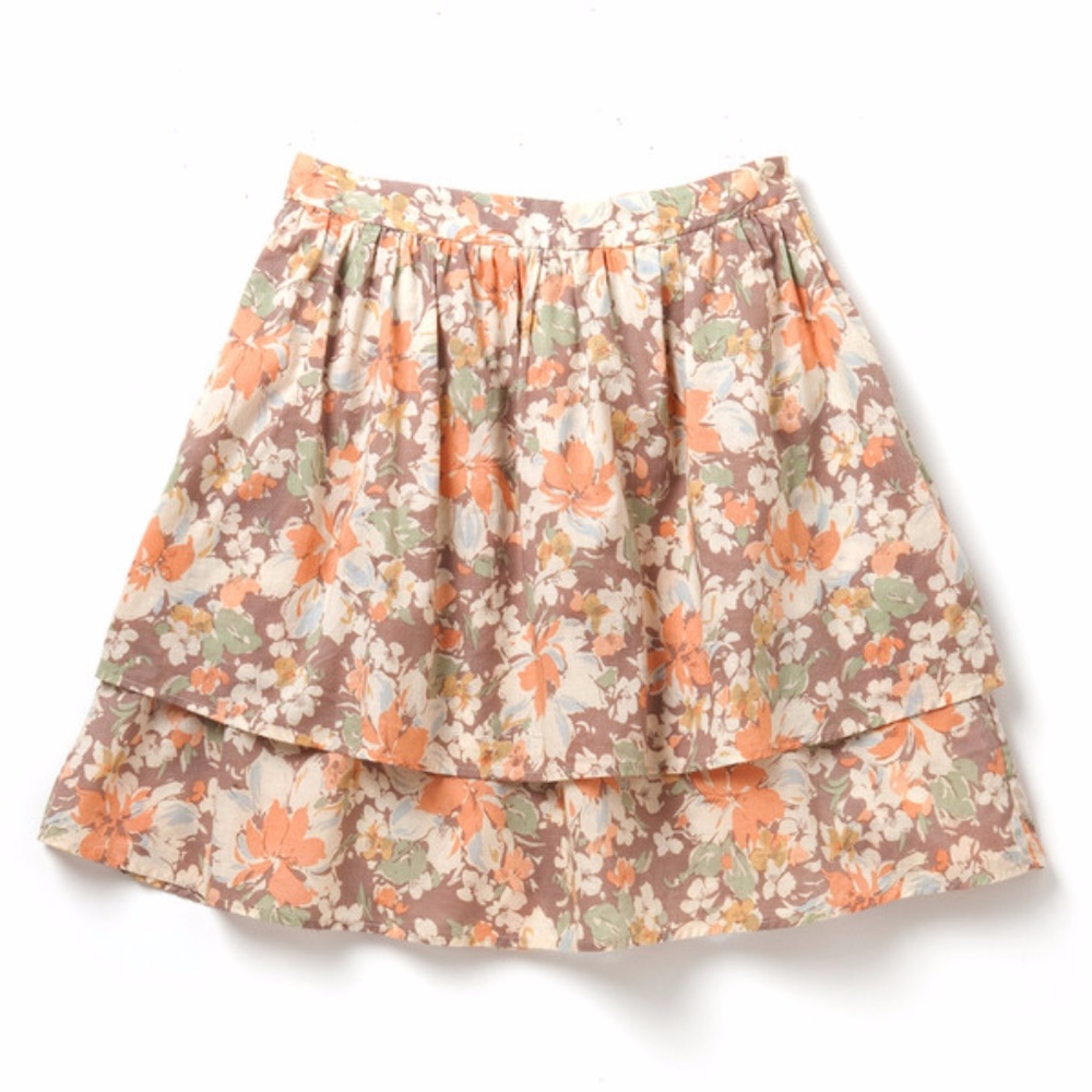 Steven Alan Floral Marlow Skirt Size 4 EUC