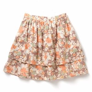 Steven Alan Floral Marlow Skirt Size 4 EUC