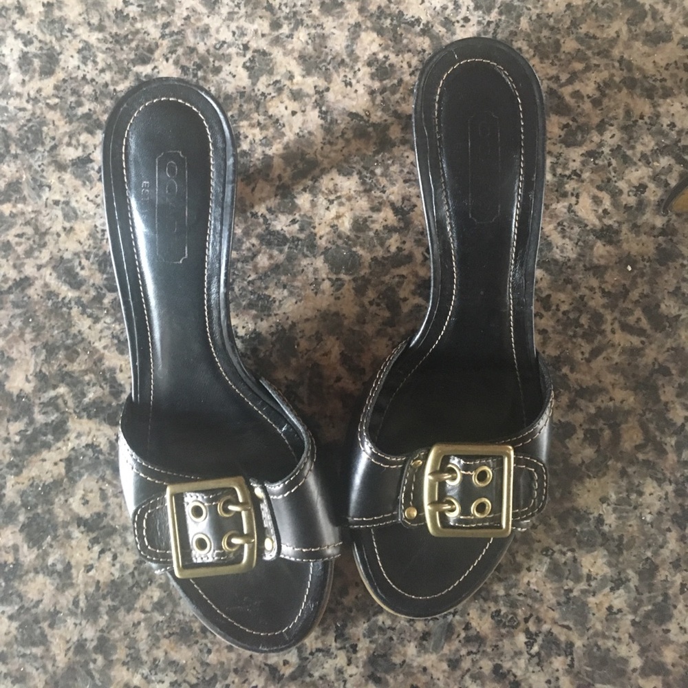 Coach sandals