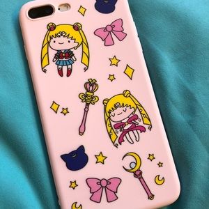 SALE 💕Sailor Moon iPhone 7 Plus Case Soft Cute
