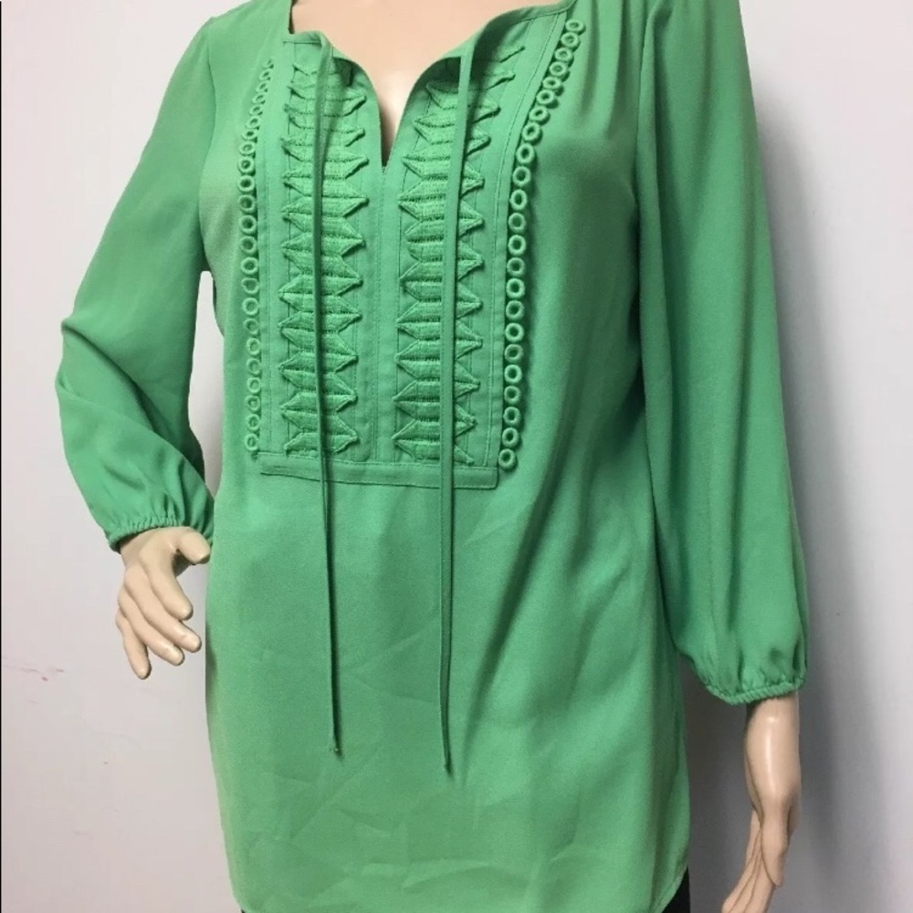 Charter Club Tunic - green - size M