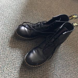 black doc martens