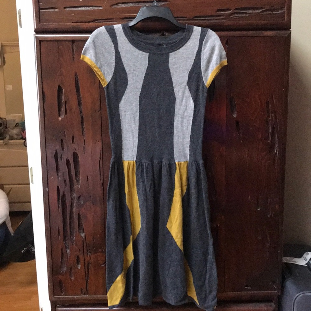 Anthropologie Short sleeve sweater dress