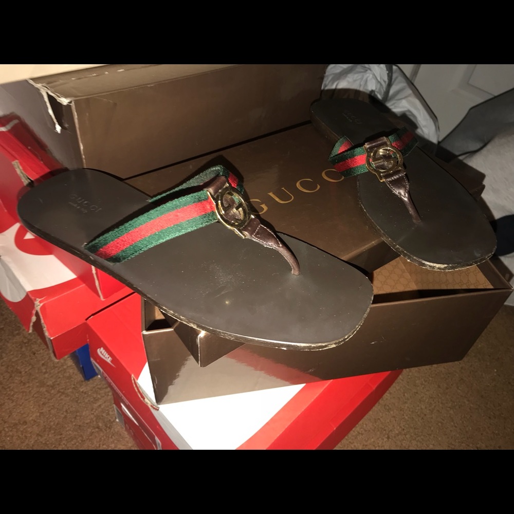 Gucci Flip Flops