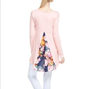 Floral Back Drop Shirt
