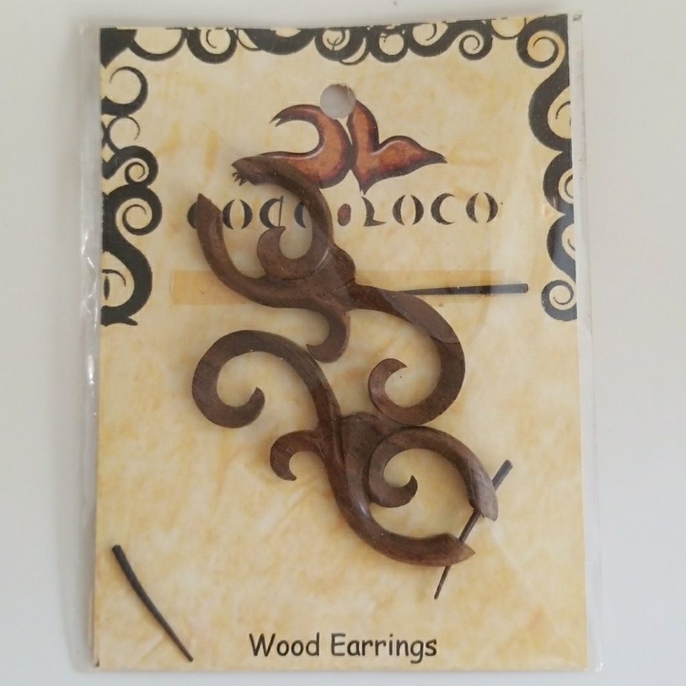 Wood Earrings