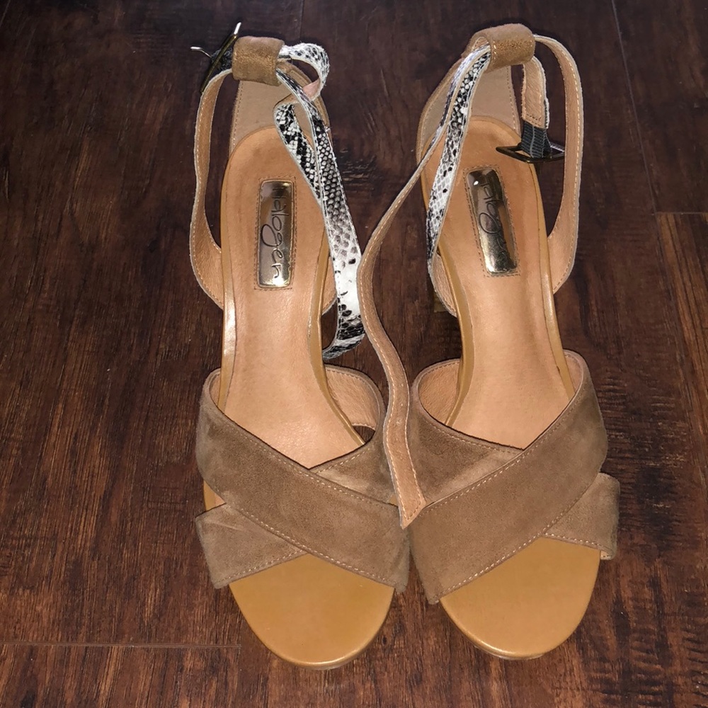Halogen sandal heels