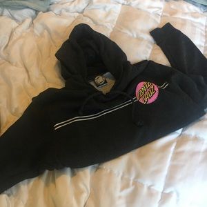 Dark gray Santa Cruz hoodie