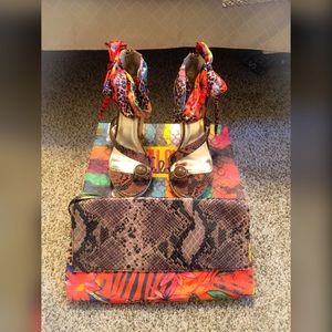 Falchi Heels & Bag