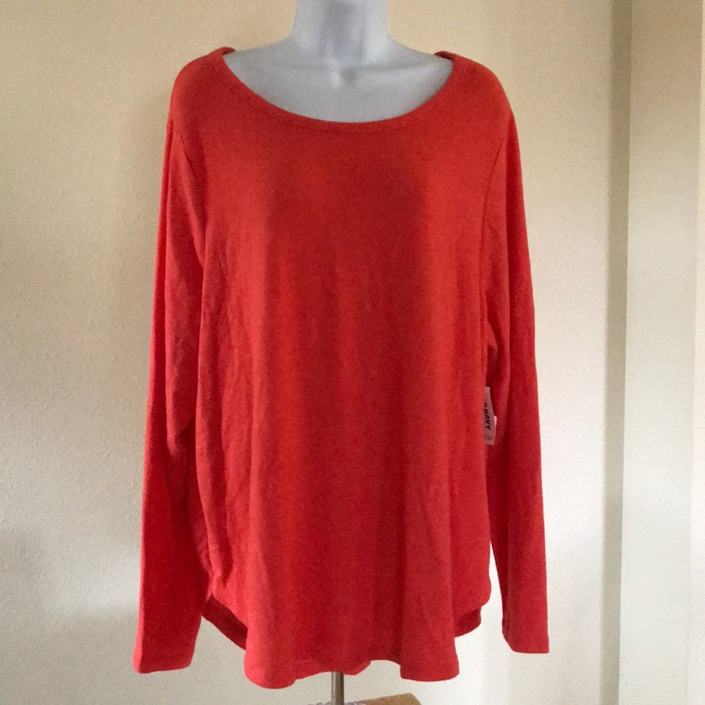 Old navy long sleeve sweater orange
