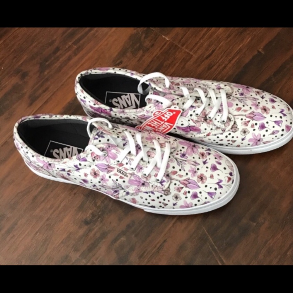 Women’s Size 10 Floral Vans