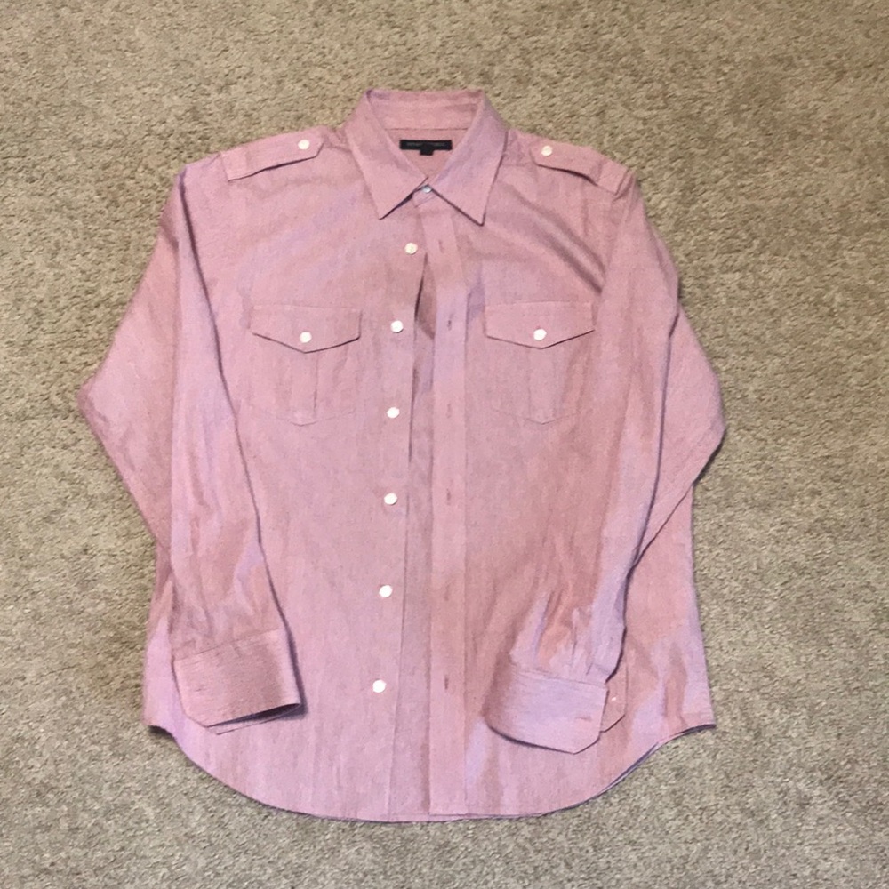 Red Banana Republic Button Up