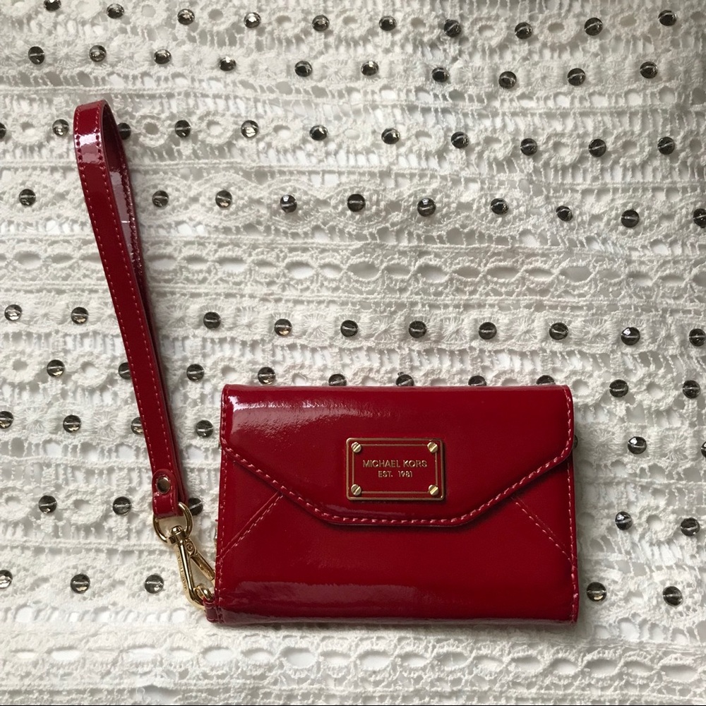 SALE💓 RED Michael Kors Wristlet