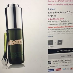 La Mer Lifting Eye Serum