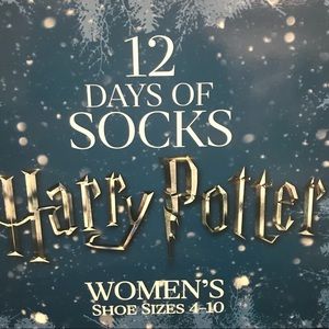 Harry Potter 12 days women socks advent calendar