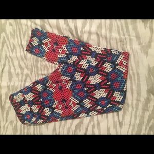 Gorgeous Patterned LulaRoe OS Leggings