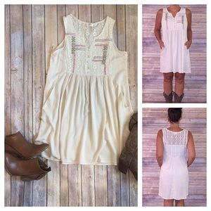 Ivory Tank Dress