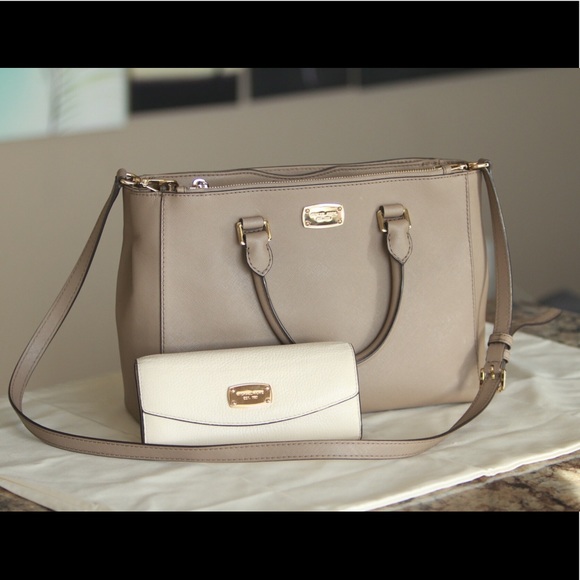 Michael Kors Handbags - Michael Kors Satchel + Wallet - SOLD