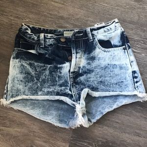 Top Shop Denim Shorts