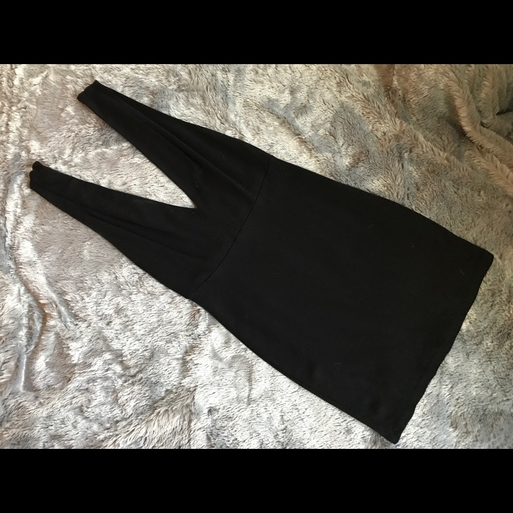 TOPSHOP Black Mini Dress