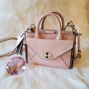 DVF Dust Pink Purse, Gallery Mini Tote