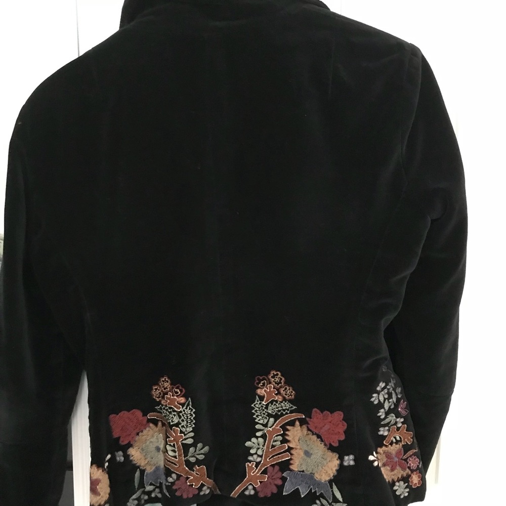 Velvet black jacket