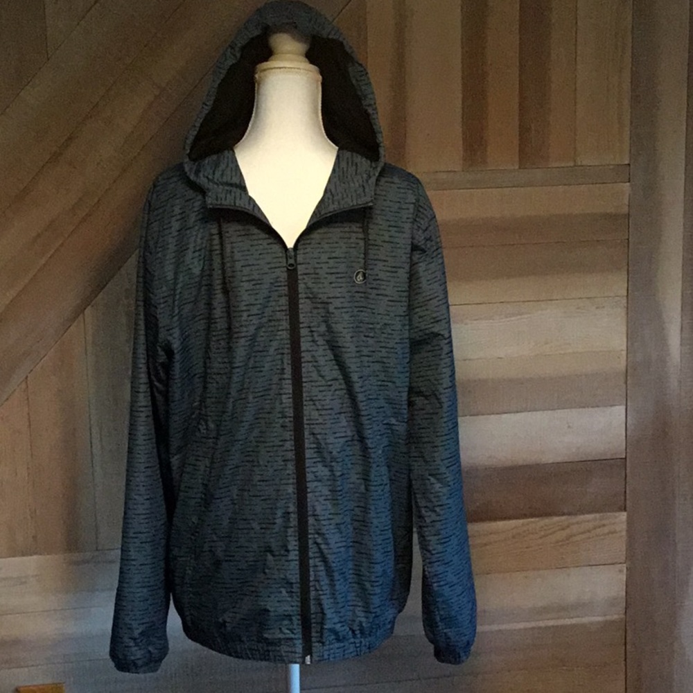 VOLCOM MENS WINDBREAKER W/HOOD