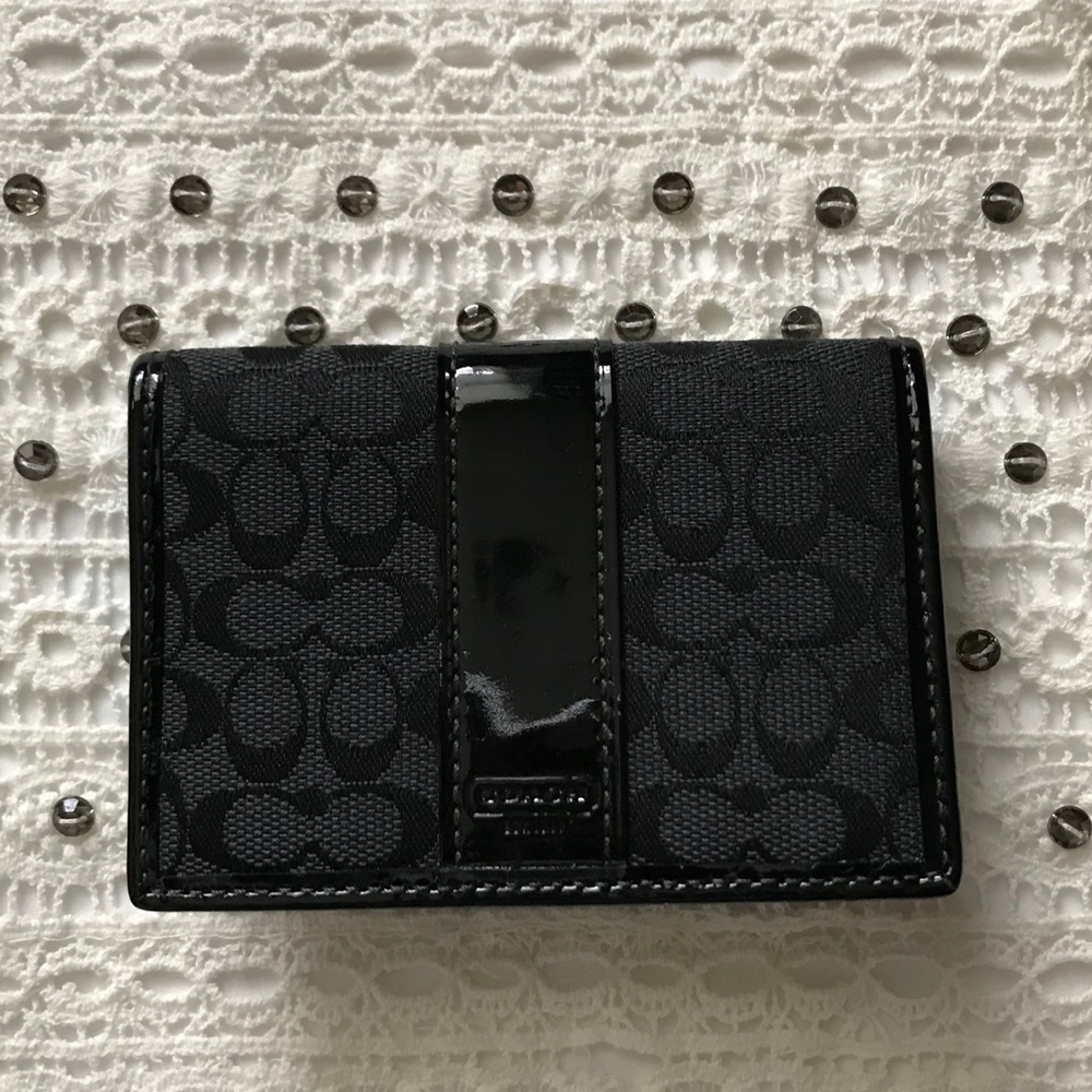 Authentic Black Coach Wallet