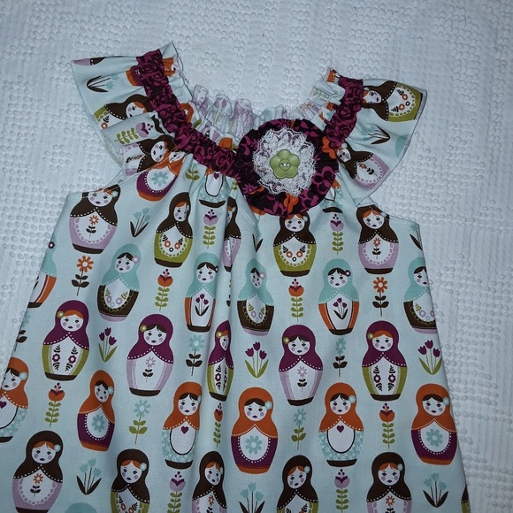 Pixie Dust Designs dress sz. 12/24 mos, sz. 6 - Picture 2 of 3