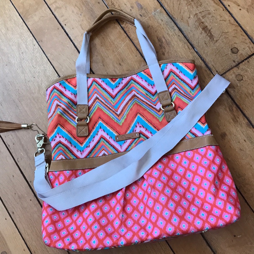 Colorful Dana tote bag