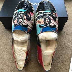 Authentic Chanel Cuba Espidrilles