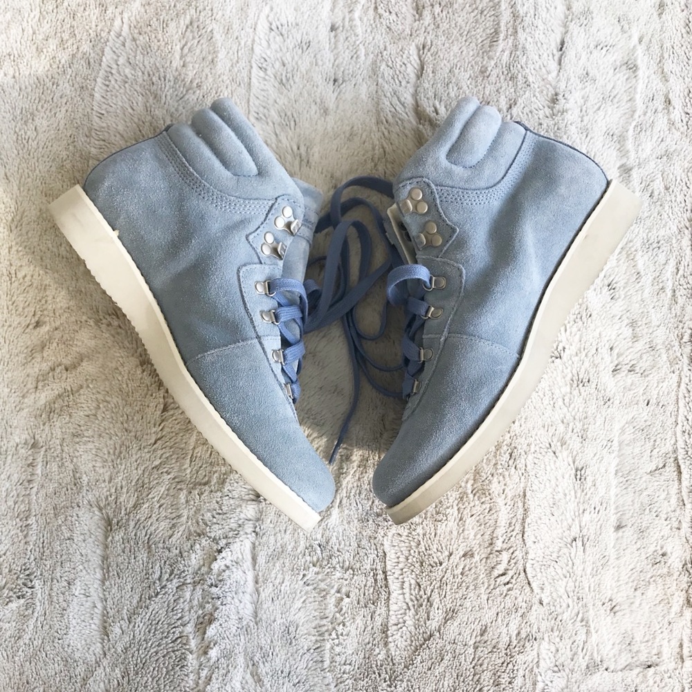 Stone blue (light blue) Timberland boots