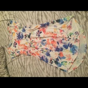 Beautiful LulaRoe Floral Girls Dress Size 12