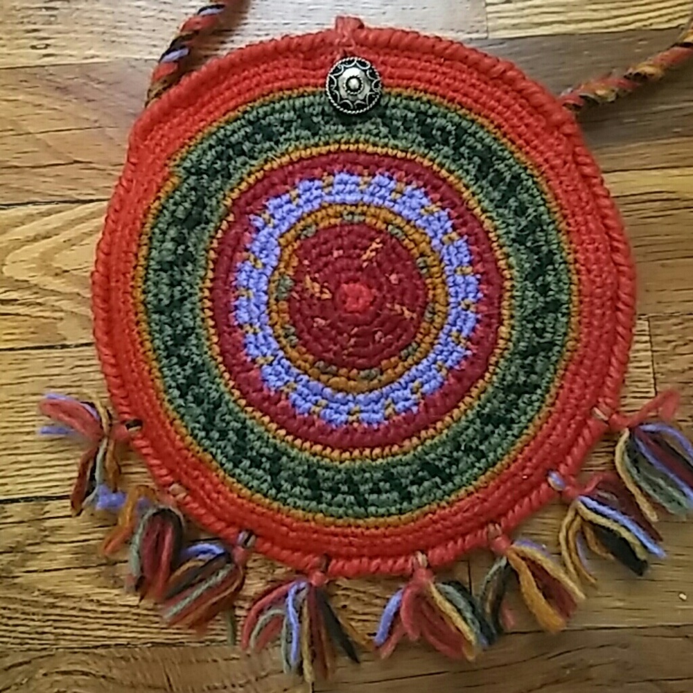 NWT Handmade Newari Purse Bag