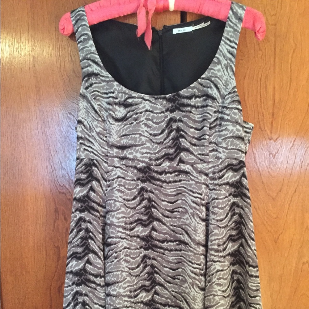 Kimchi blue zebra print empire waist dress