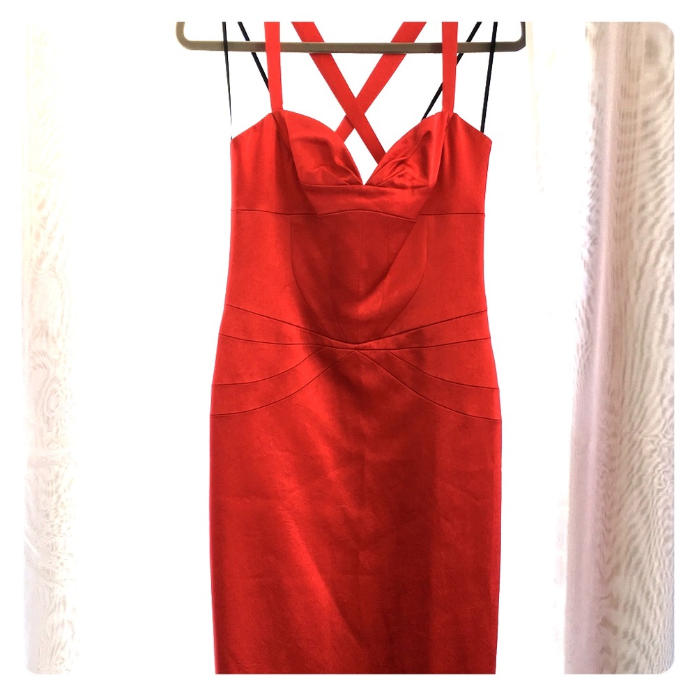 NEW, RED Laundry dress perfect for Valentines ❤️