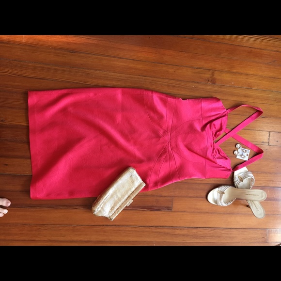 NEW, RED Laundry dress perfect for Valentines ❤️ - Picture 4 of 6