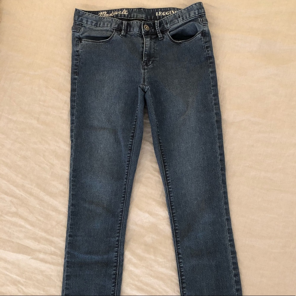 Madewell Skinny Jean Legging in Arctic Blue
