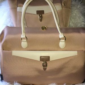 Anne Klein 2pc luggage set