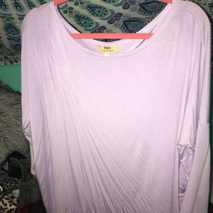 lavender Piko shirt