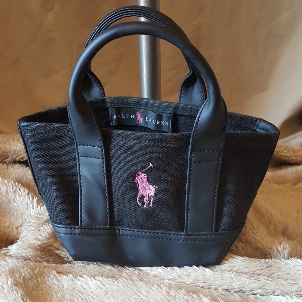 Polo Ralph Lauren Mini Mini Pink Horse Tote