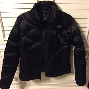 Women’s Black Puff North Face Jacket